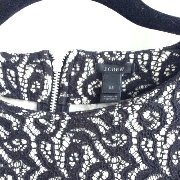 J Crew Lace Peplum Top - Picture 4 of 7